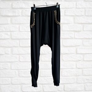 Brian Friedman Performance Dance Pants - Black - Size Medium - New With Tags
